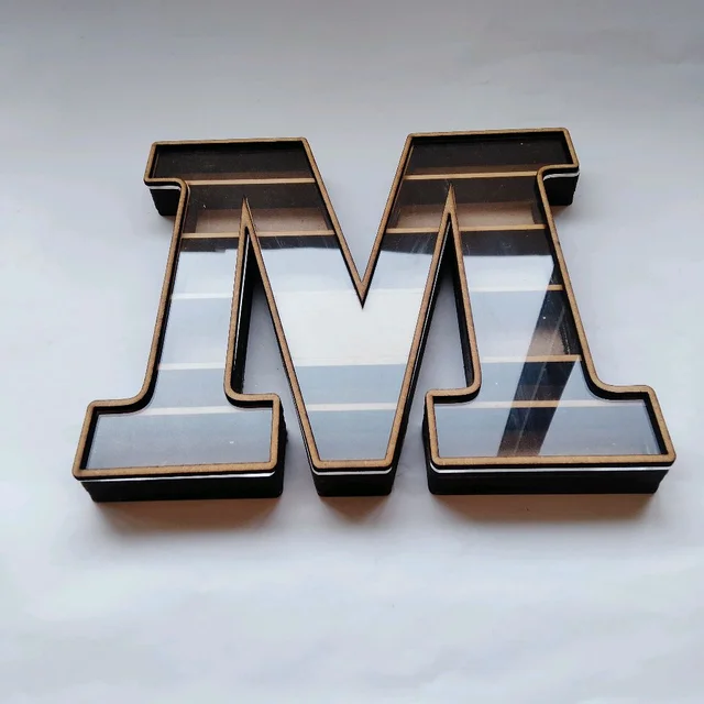 Miniature Alphabet Bookshelf - 6 Inch, P