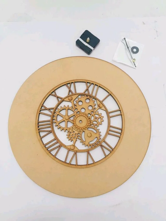 Gear Clock Set - 20 Inch