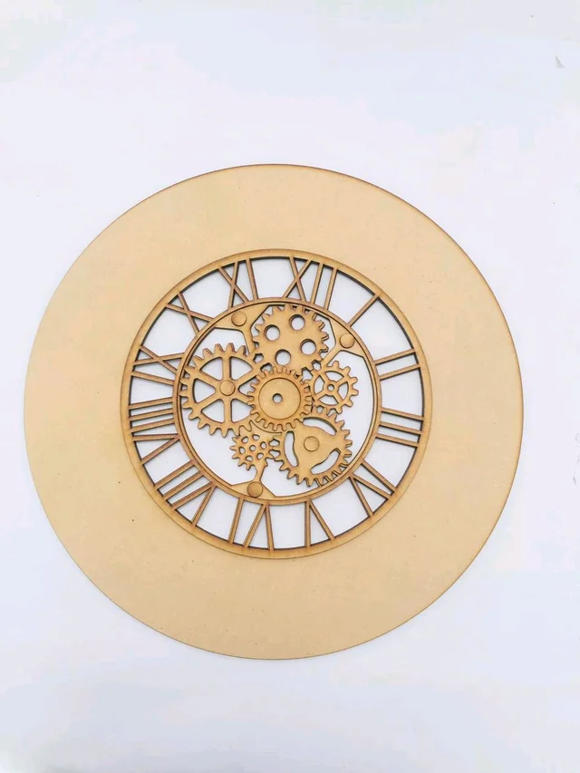 3D Gear Clock Base - 18 Inch