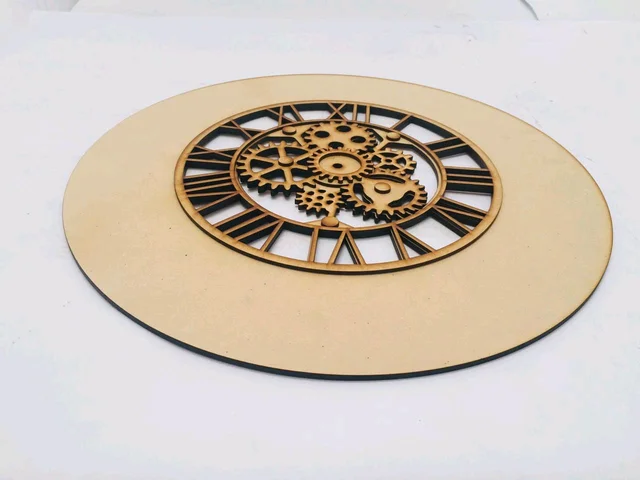 3D Gear Clock Base - 18 Inch