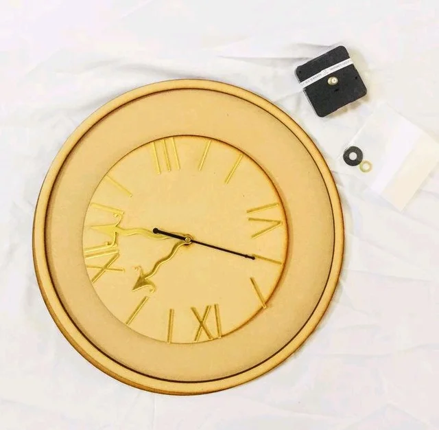 Clock Set With Border Ring