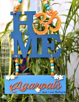 Home Om Name Board