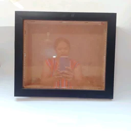 Photo Frame Miniature Shadow Box - Black, 10 Inch / 8 Inch / 2 Inch, Without LED Lights
