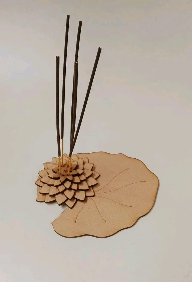Lotus Incense Stick Holder - 2 - 4mm