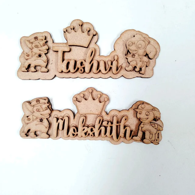 Customised Fridge Magnet Paw Petrol Theme - 1