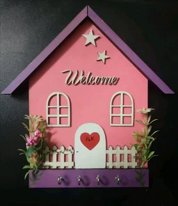 House / Hut Shape Key Holder 2