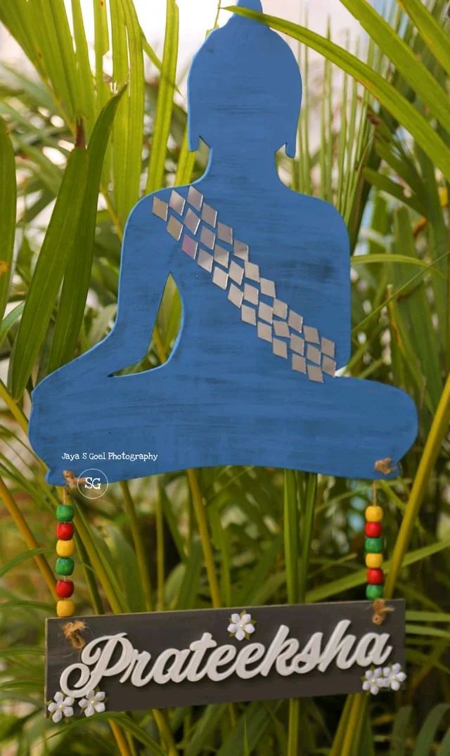 Buddha Hanging Name Board