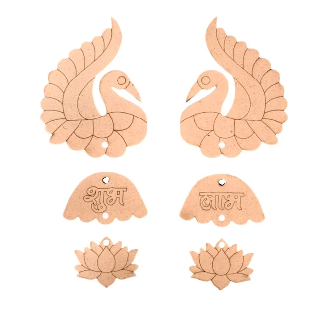 Peacock Shubh Labh - 1 Pair