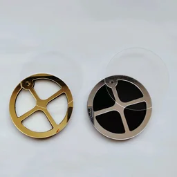Kumkum Box - Gold With white Base