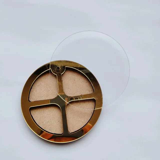 Kumkum Box - Gold Border