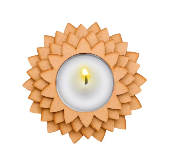Tea Light Candle Holder - Multi Layer -5 - 10mm(2.5mm Layers)