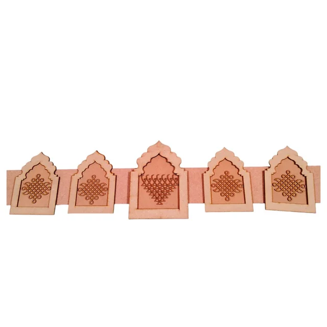 Jharokha & Kolam Bandhanwar Door Hanging - Toran 23