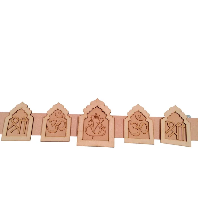 Jharokha Bandhanwar Door Hanging Ganesha Om Shree- Toran 26