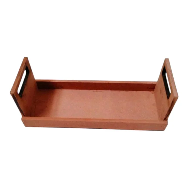 Mason Jar Tray - 12 x 4.5 x 3.5 Inches
