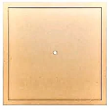 Square Clock - Border - 12 Inches, 4mm Base + 4mm Border