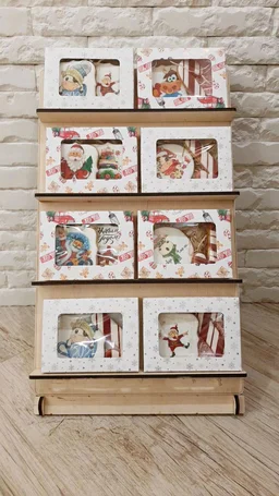 Collapsible Display Stand For Light Weight Products Earring Card