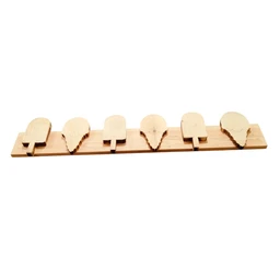 Icecream Themed Wall Hanger Wall Organiser - Bag Hanger Medal Hanger