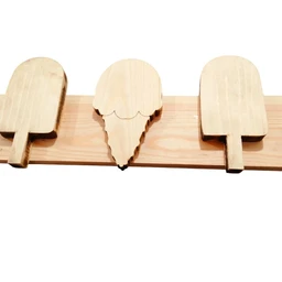 Icecream Themed Wall Hanger Wall Organiser - Bag Hanger Medal Hanger