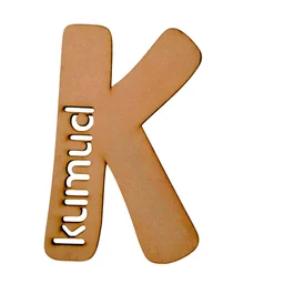 Monogram Letter With Name Kids Room Decor - 12 Inches