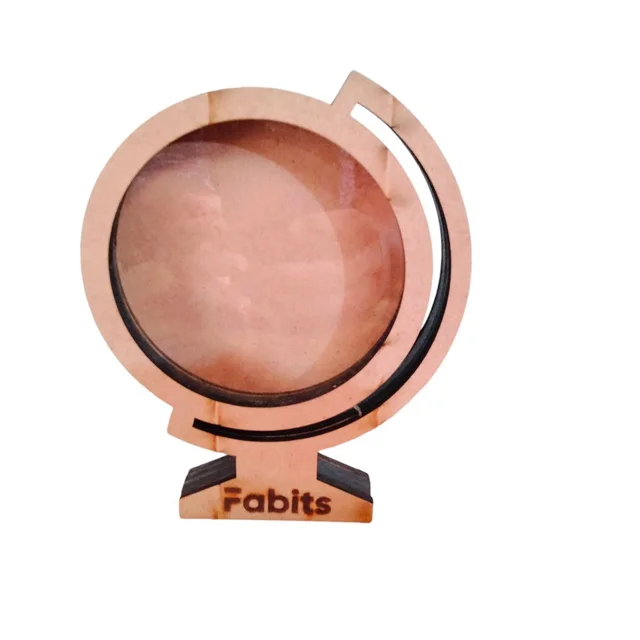Self Standing Piggy Bank - Globe - 6 Inches, Assembled