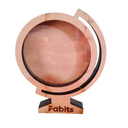Self Standing Piggy Bank - Globe - 6 Inches, Assembled