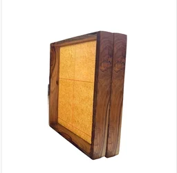Teakwood Varmala Preservation Frames - Acrylic Base/ Book Floting Frame / Standing Frame - 10 * 8 * 3 Inches