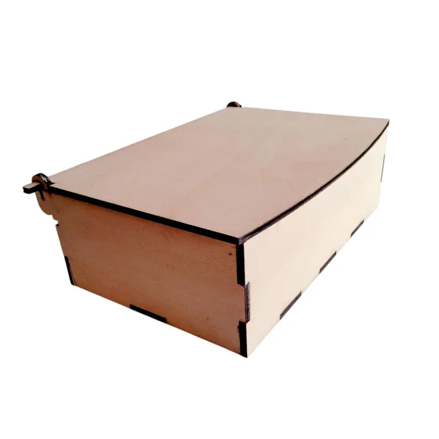 DIY Birch Plywood Box - 12 * 8 * 2 Inches