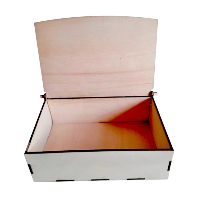 DIY Birch Plywood Box - 5 * 5 * 2 Inches