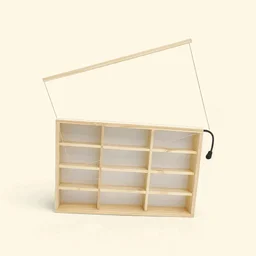 Wooden LED Back Lit Hot Wheels organiser Shadow box for 12 cars