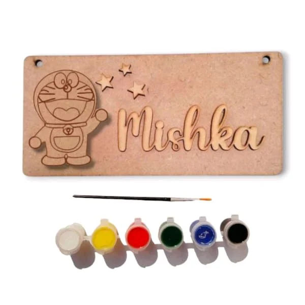Kids Doremon DIY Kits Girls / Boys with tempera colours - 10pcs