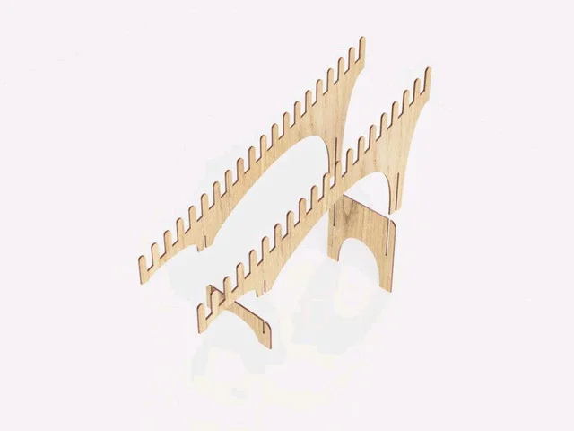 Retail Display Stand 3 Sizes To Showcase Postcards