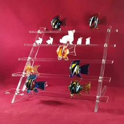 Acrylic Staircase Display For Small Products