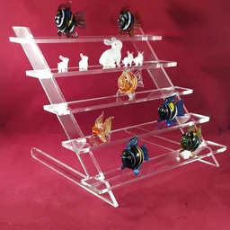 Acrylic Staircase Display For Small Products