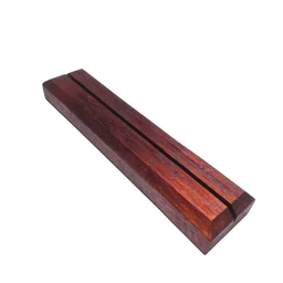 Teakwood & Acrylic Desk Nameplate
