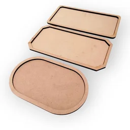 Oval Tray / Board With Border