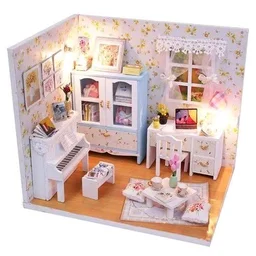 DIY RoomBox / Dollhouse Open - Basic - 8 * 8 * 8 Inches