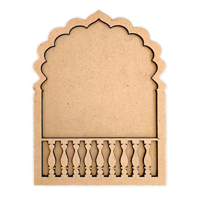Rajasthani Traditional Jharokha - With Window Grill - 18 * 14 Inches