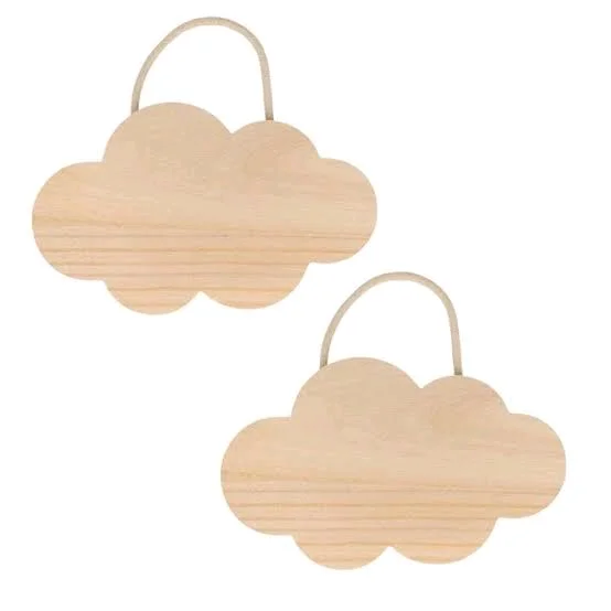 Pinewood Cloud Rope Nameboard