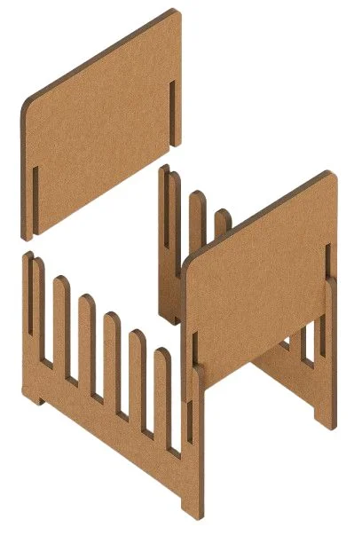 DIY Coasters Stand / Trivet Stand - 4 pcs