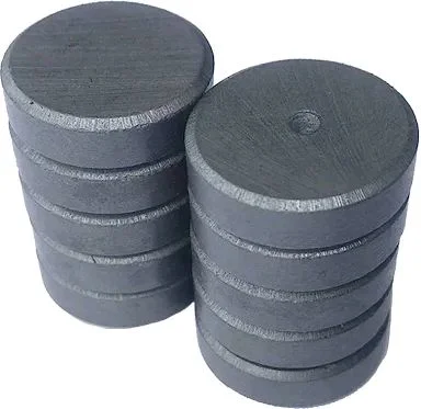 Ferrite Black Round Magnet 20*3mm - set of 100