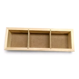 Wooden Dry Fruits Box With Partition - Set of 8