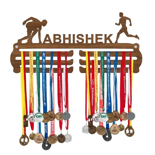 Athletic Themed Medal Hanger For Boys