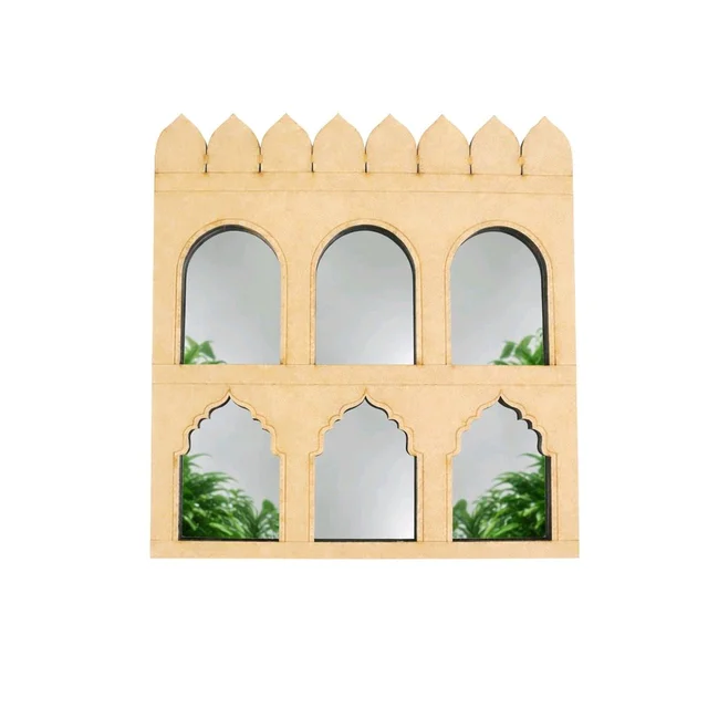 Jharokha With 6 Mirror - 18 * 19 inches