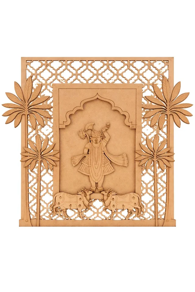 Jharokha Set With Shree Nath Ji - 30 * 24 * 1.5 inches