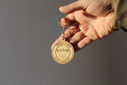 50 pcs Laser Cut Wooden Logo Keychain, Personalized Birch Keyring for Branding