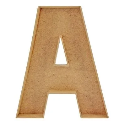 Monogram Letter Fillable Box For Hamper Making - 8 Inch, 4mm, A