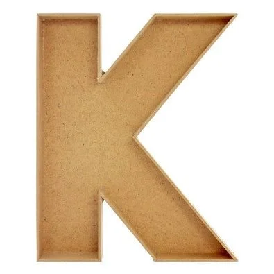 Monogram Letter Fillable Box For Hamper Making - 12 Inch, 4mm, K