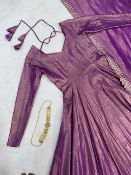 Tissu Gown - Lavender, M-38