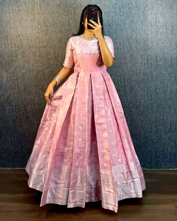 GOWN - Blush Pink, L-40