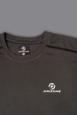 Drizone-Pack of 20 Pcs-@170/Pc- Round neck Full Sleeve Designer T-Shirt With Flat Seamer Stiching - White, Dark Grey, Wine, Black, Sky, M,L,XL,XXL